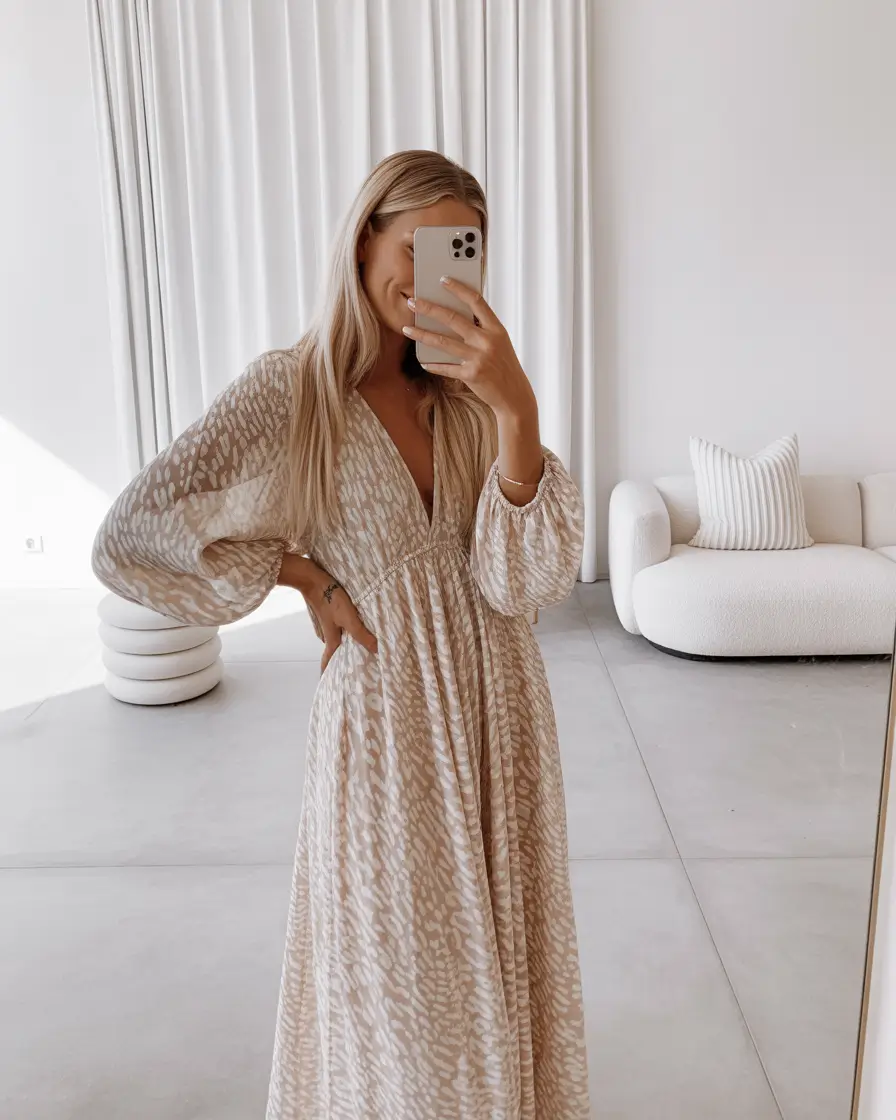 spring wedding outfit Soft Neutrals for Relaxed Spring Celebrations