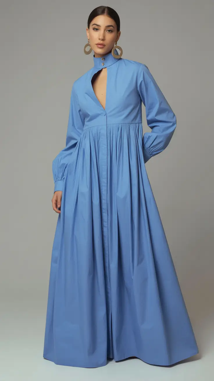 spring wedding outfit Soft Blue Dresses for Quiet Confidence