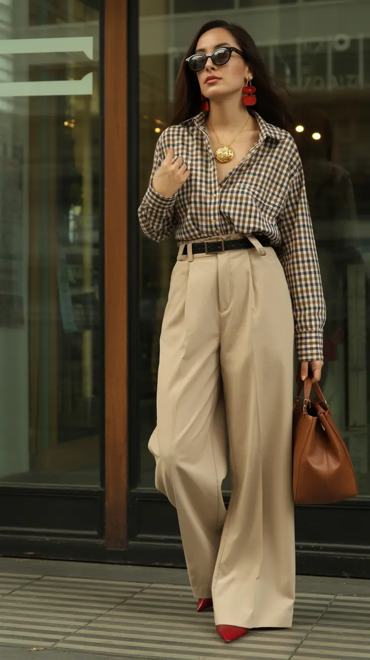 spring work outfits Relaxed Tailoring With a Parisian Attitude