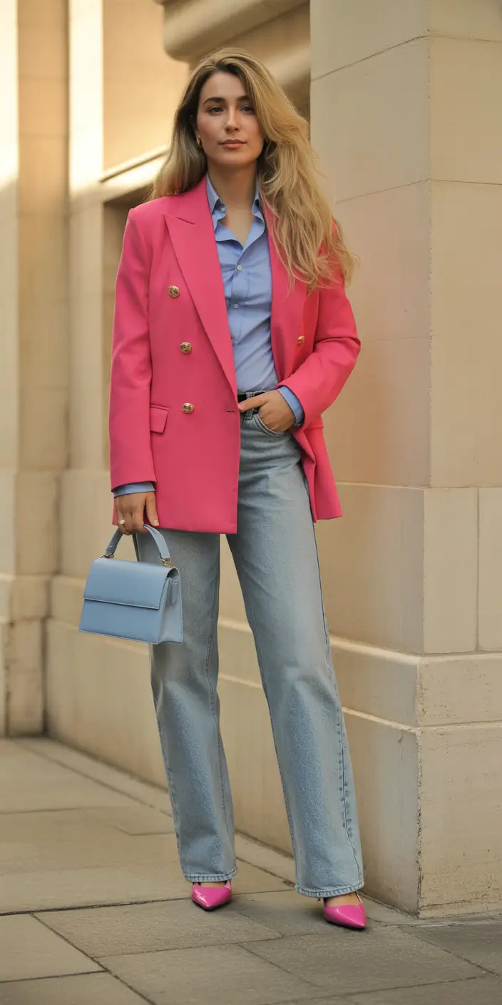spring work outfits Bright Blazer Energy for Spring Momentum