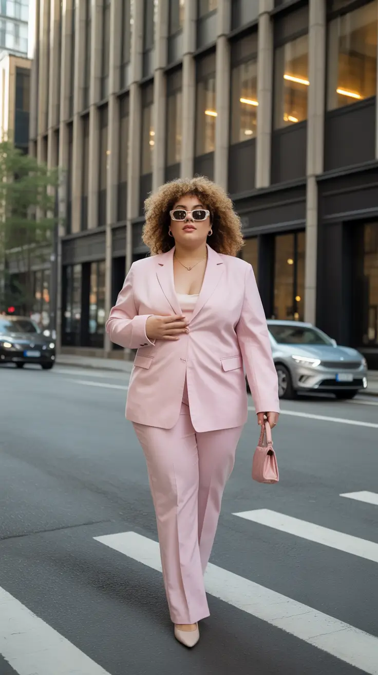 Spring 2026 Workwear Soft Power Suiting - Pink That Commands the Street