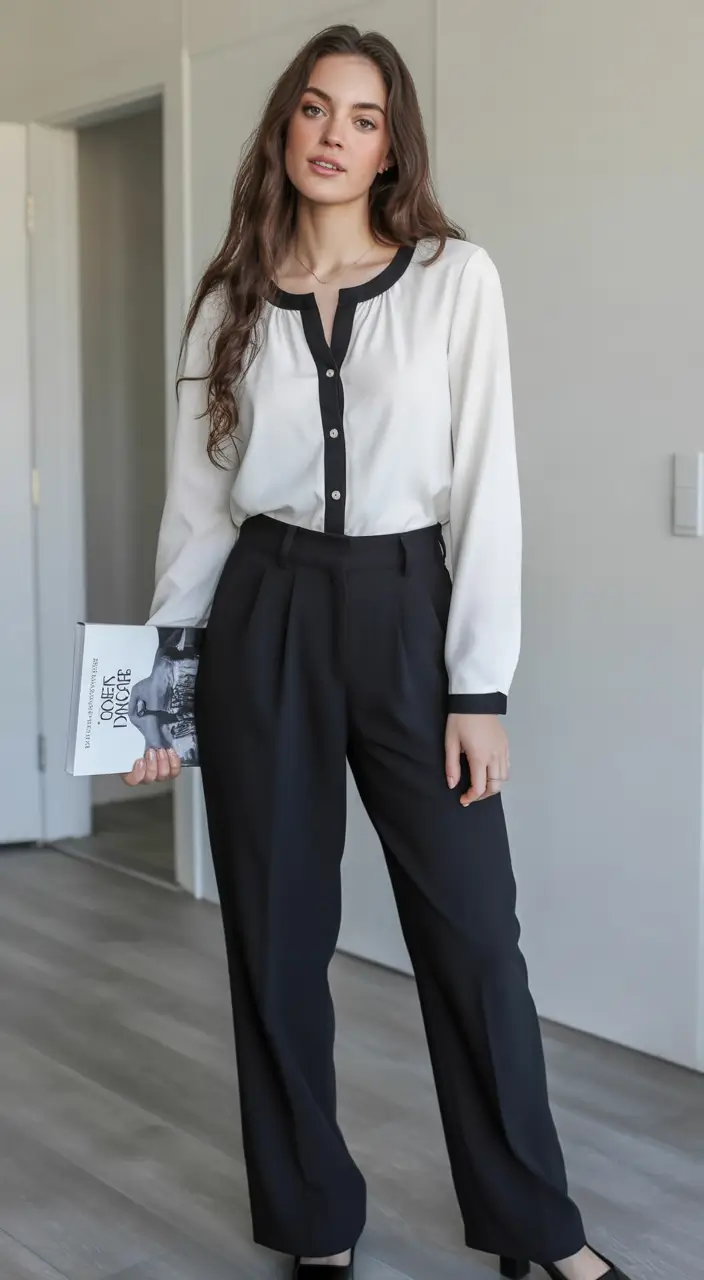 Spring 2026 Workwear Soft Contrast - Black and White, Done the Spring Way