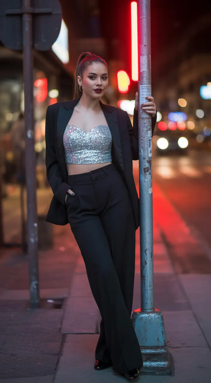 nyc spring outfits Modern Glam with Relaxed Power Silhouettes