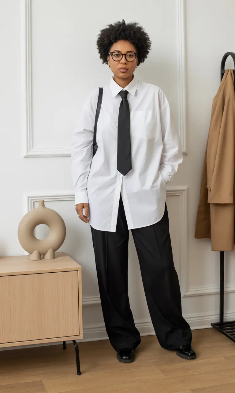 nyc spring outfits Minimalist Menswear Energy with a Soft Edge