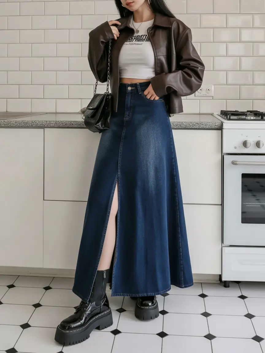 nyc spring outfits Edgy Feminine Layers with Downtown Attitude