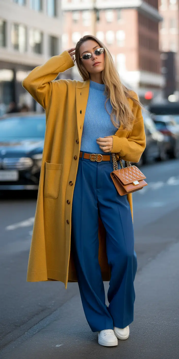 spring outfit for Monday Playful Layers with Urban Energy