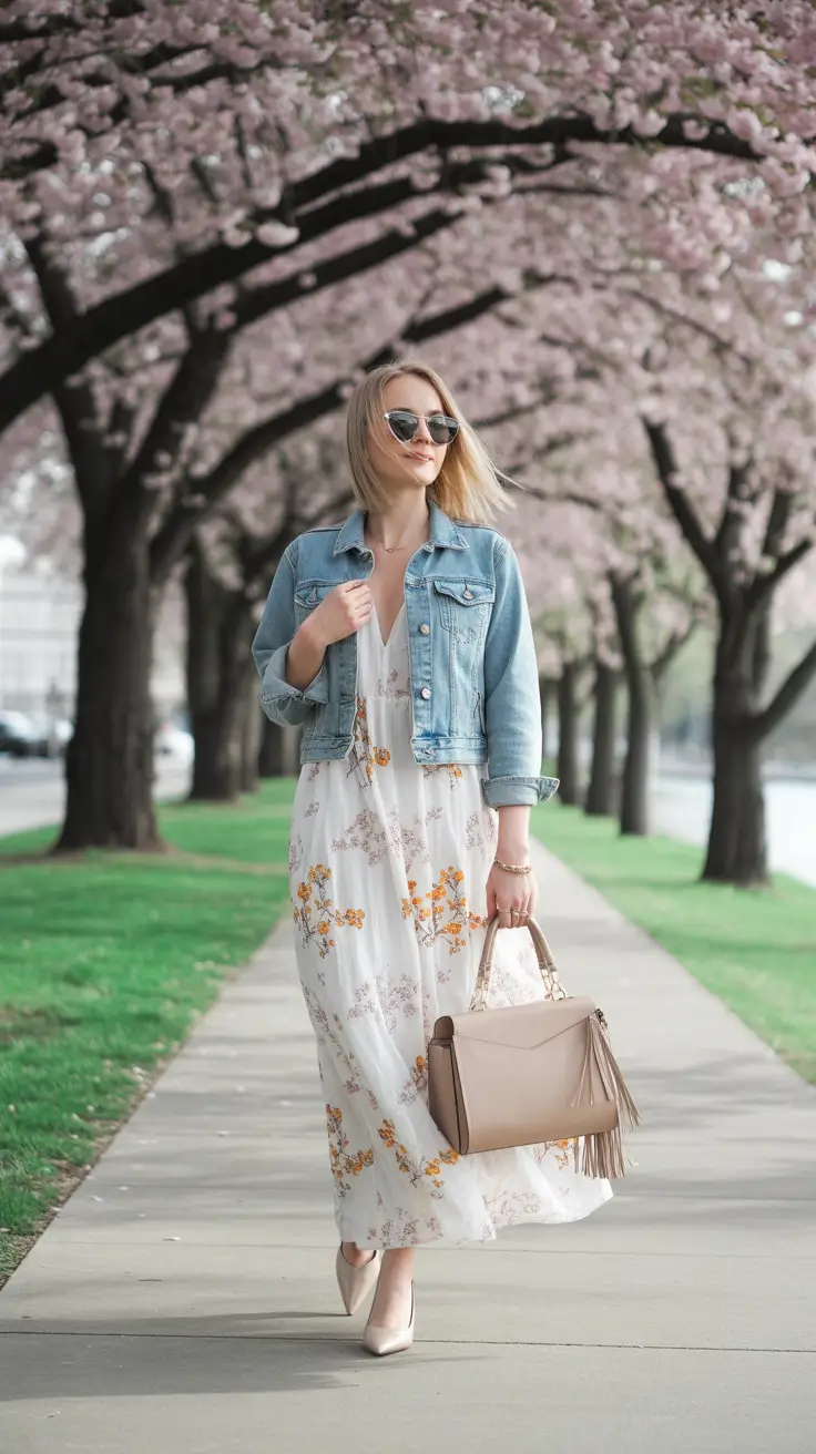 spring outfit for Monday Soft Romance for a Fresh Start