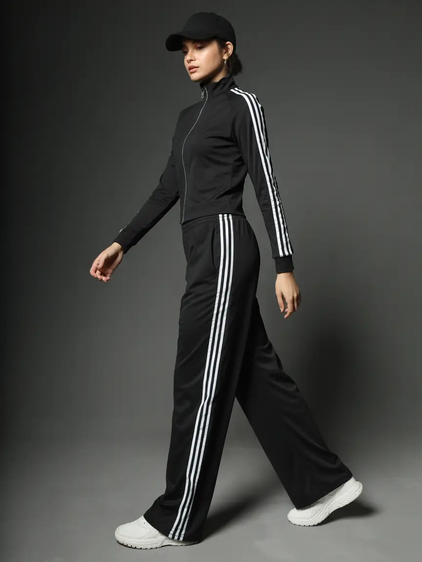 Spring workout outfits Retro Tracksuit Energy with a 90s Attitude