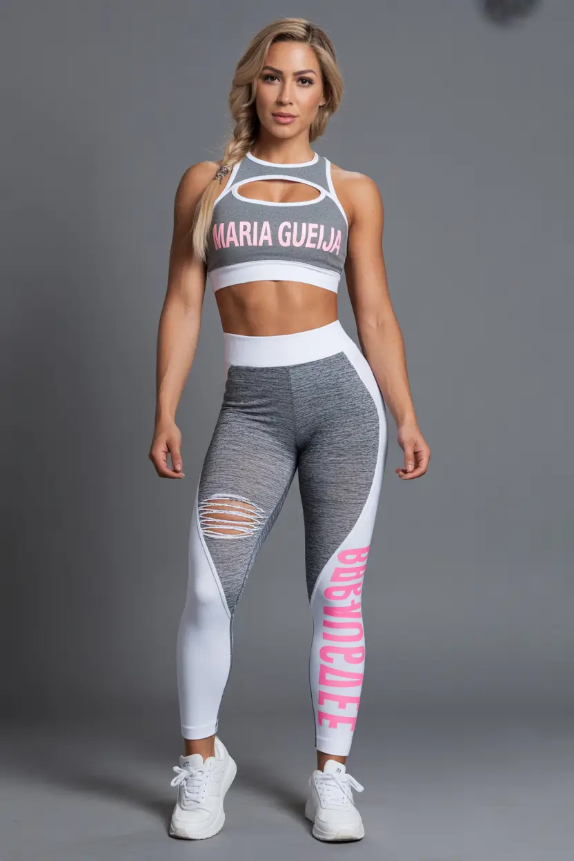 Spring workout outfits Retro Sporty with a Y2K Twist