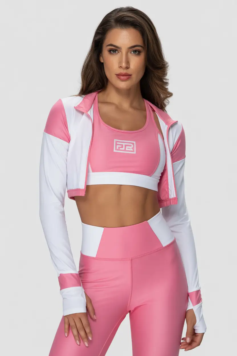 Spring workout outfits Pink Energy That Feels Confident, Not Sweet