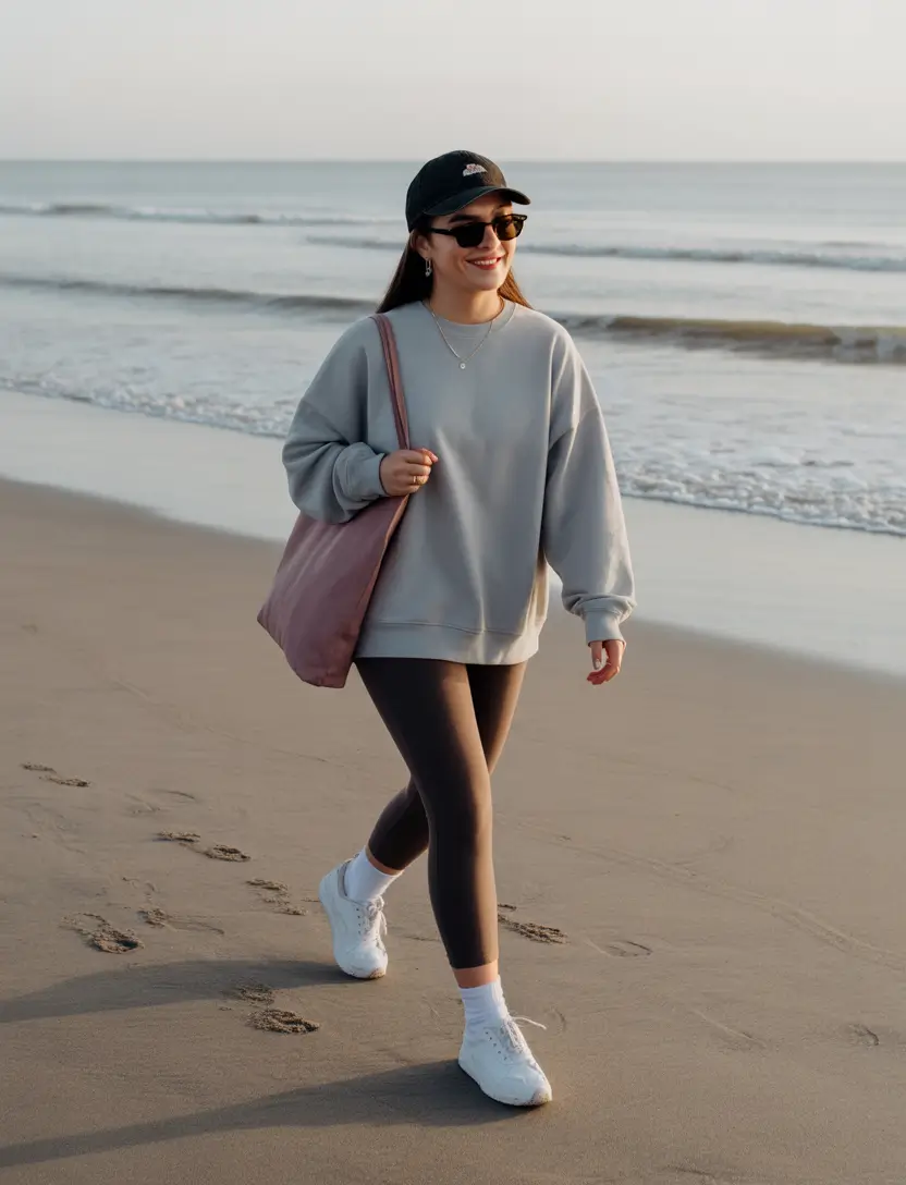 spring sport outfits for women Beachside Sport Look Made for Light Movement