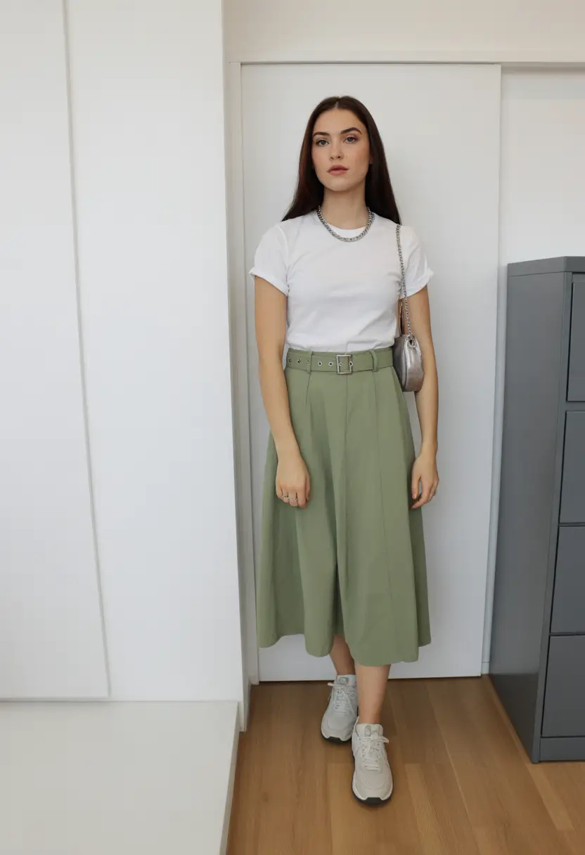 spring outfit for Saturday Soft Utility