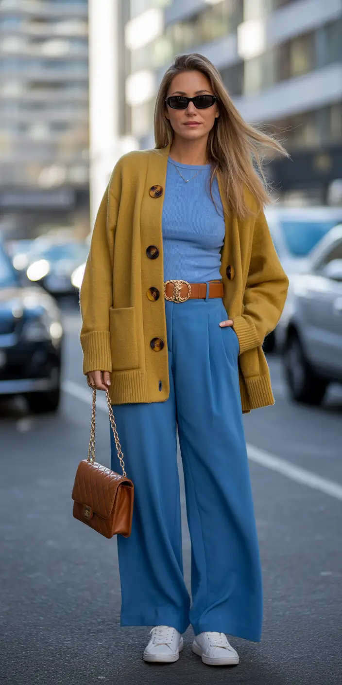 spring outfits streetwear Color Play That Feels Grown-Up