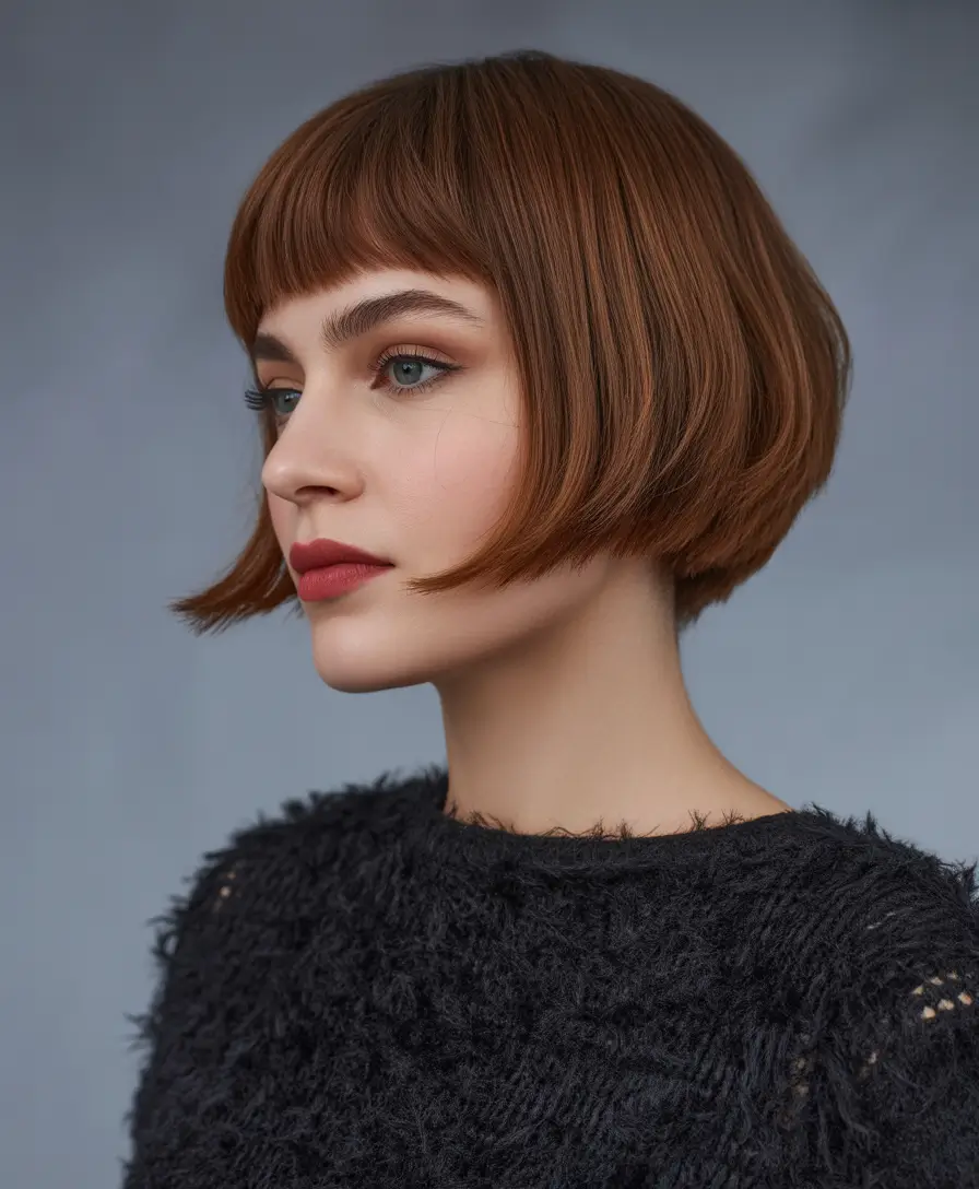 spring bob haircut The Soft Micro Bob With Sculpted Bangs