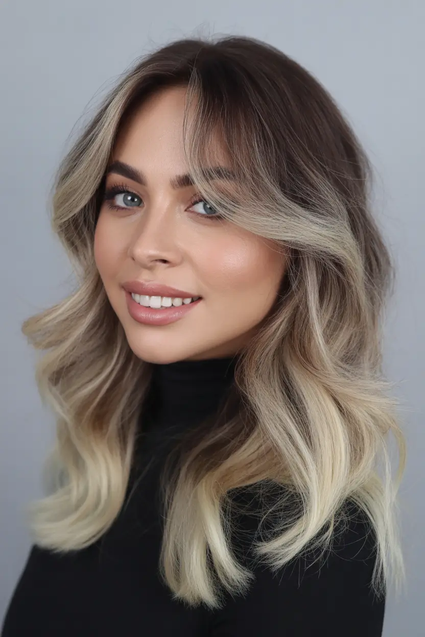 spring balayage hair color ideas Soft Honey Beige Balayage with Airy Layers