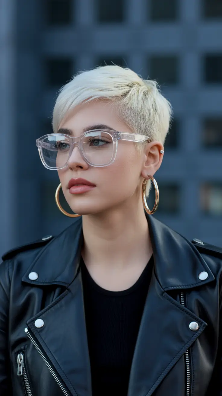 spring pixie Pure White Blonde Pixie With Spring Clean Luxury