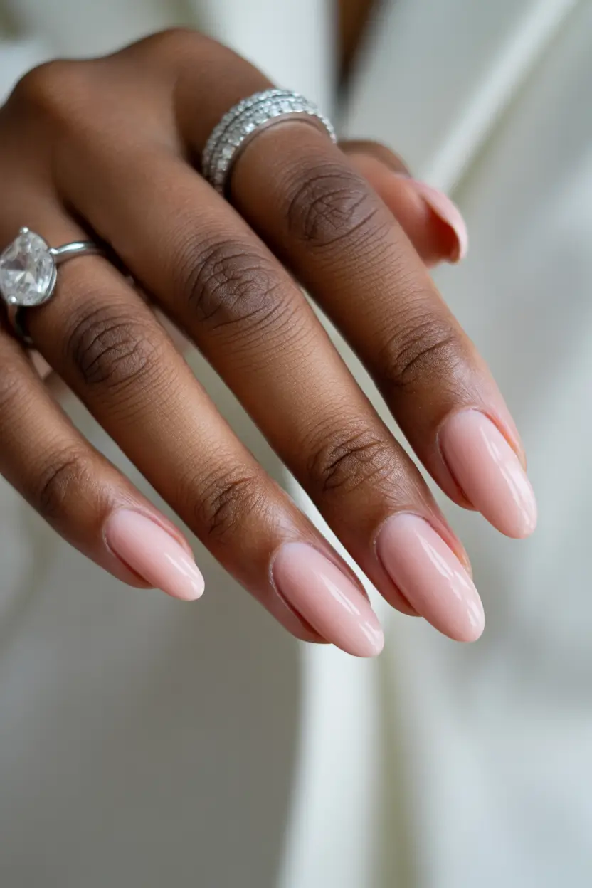 21 April nails ideas 2026 Minimal Nude Almond Nails For Effortless Everyday Style