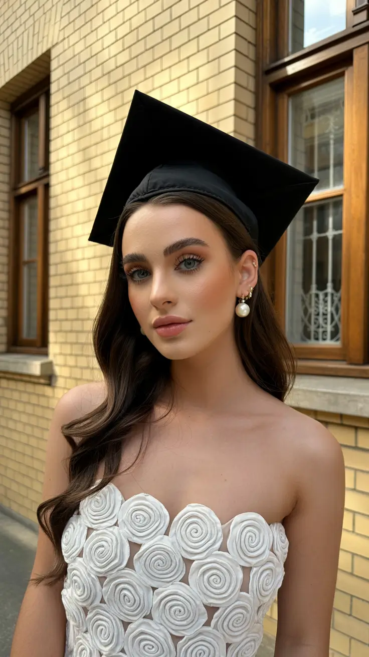 graduation hairstyles ideas 2026 Loose Glam Waves For Graduation Day Photos