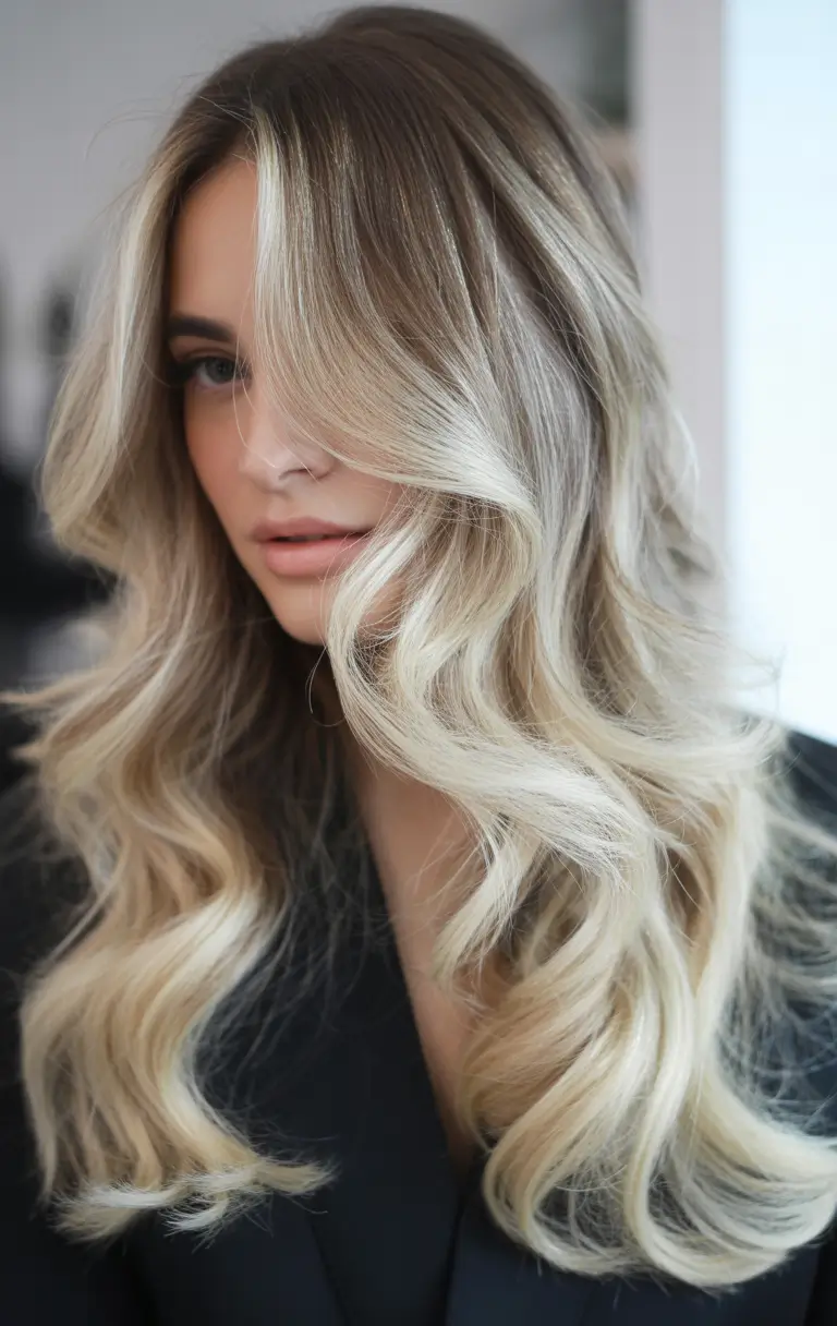 May Hair Color Ideas 2026 Luxury Milk Tea Blonde Balayage With Soft Volume
