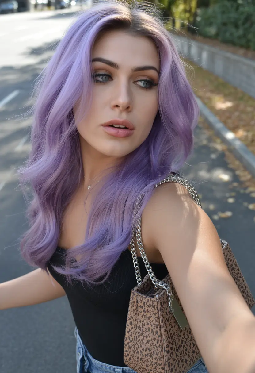 May Hair Color Ideas 2026 Soft Lilac Everyday Waves That Feel Effortlessly Cool