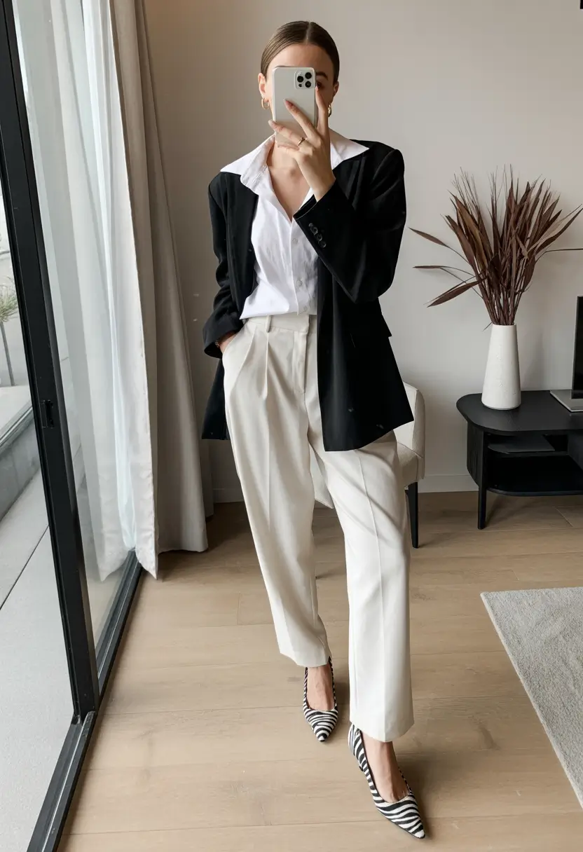 May outfits ideas 2026 Modern Minimalism With a Sharp Edge