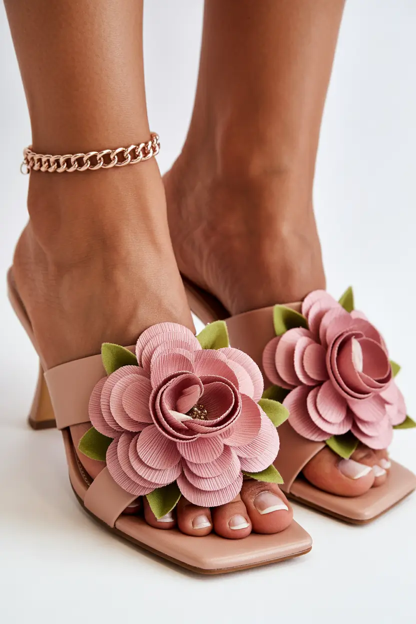 summer flip flops for women 2026 Soft Florals That Feel Like a Quiet Statement