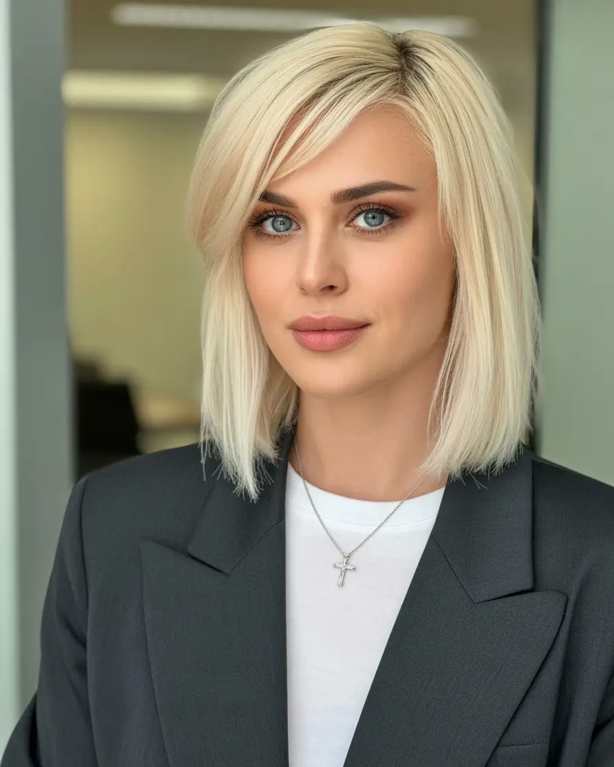 summer hair color for blondes 2026 honey Modern Short Honey Blonde Bob With Bright Dimension