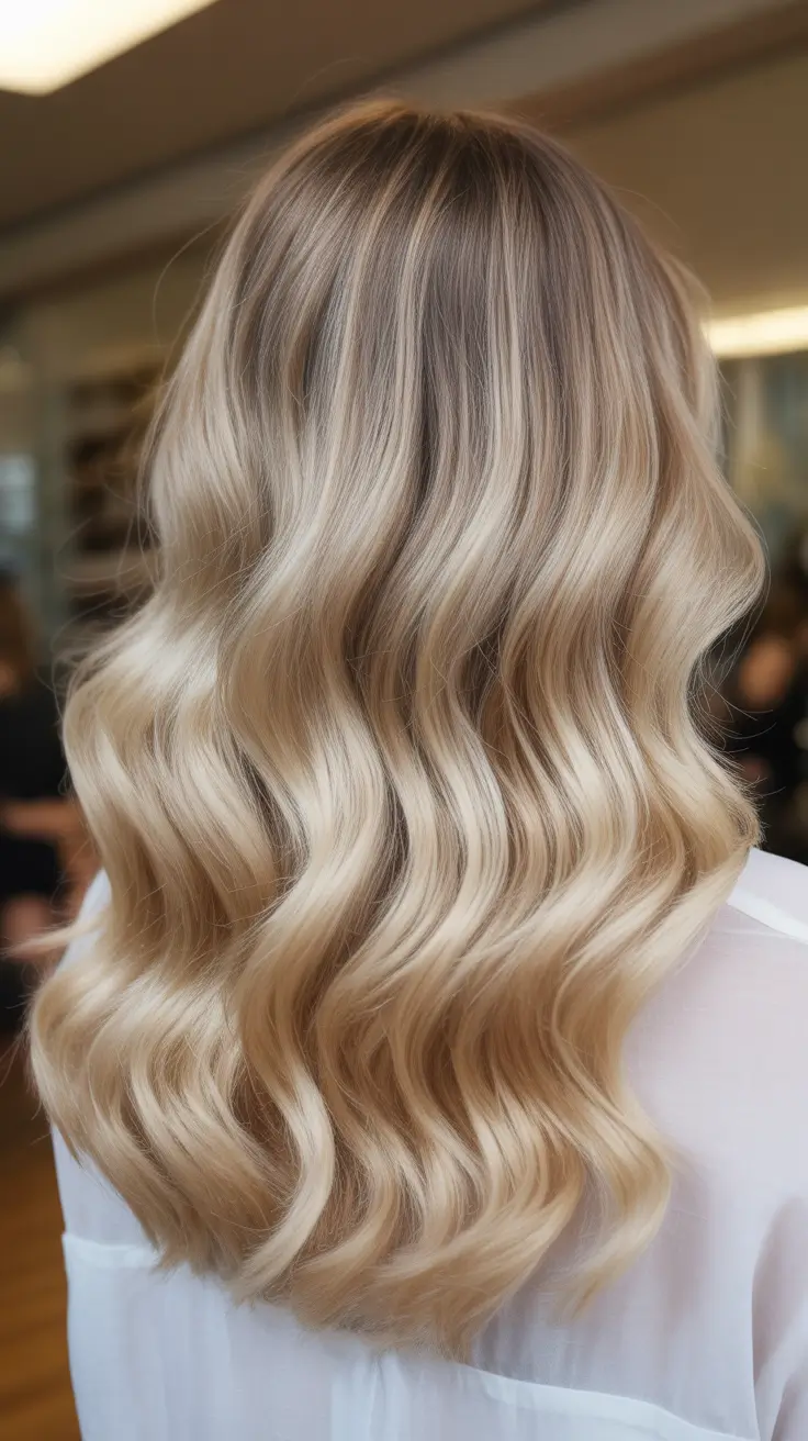 summer hair color for blondes 2026 honey Golden Honey Balayage With Seamless Dimension