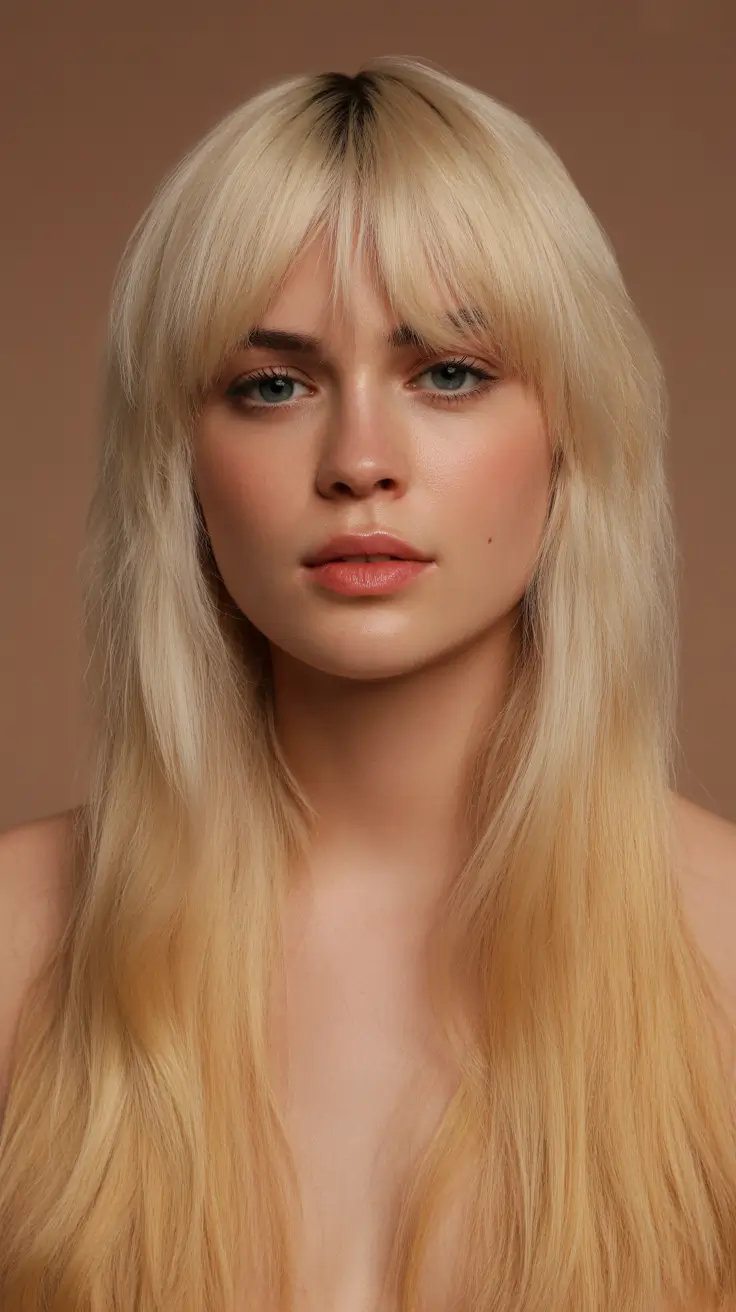 summer hair color for blondes 2026 honey Honey Blonde With Soft Fringe And Subtle Depth