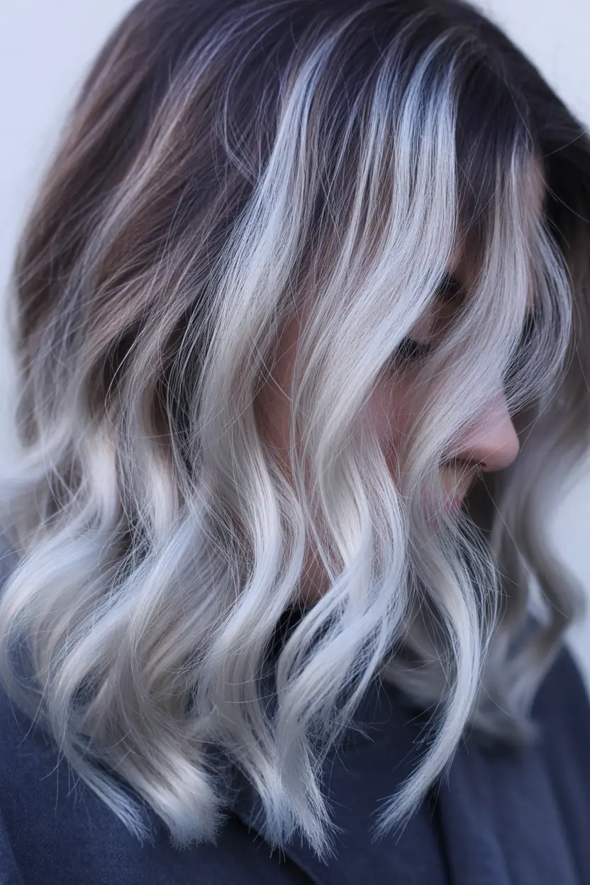 summer hair color ideas 2026 balayage High-Contrast Blonde Balayage With Bold Face Frame