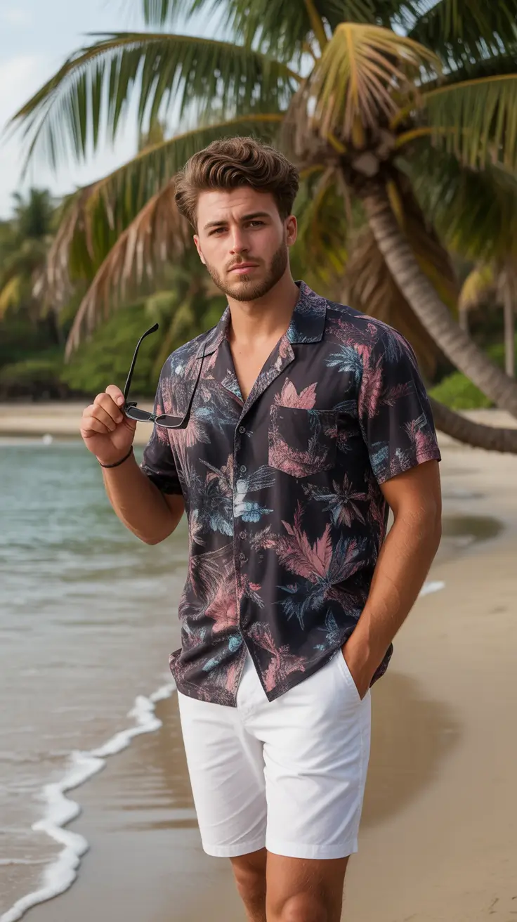 summer outfits fort men 2026 Tropical Prints That Actually Feel Modern