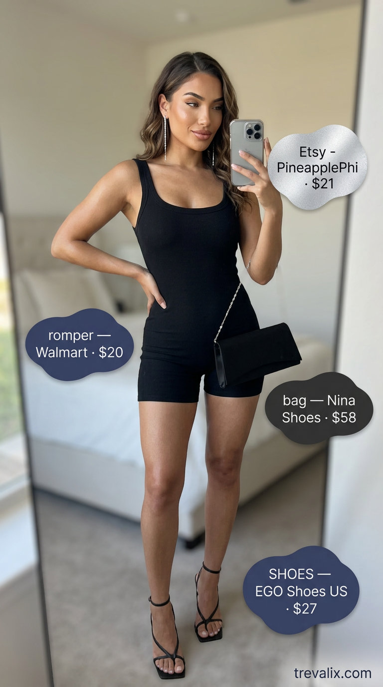 Elegant navy wide-leg pants outfit for women 2026, with a camisole and strappy heels. Suitable for evening events.