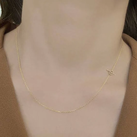 accessory 14K Solid Gold Geometric Circle Triangle Square Necklace Etsy - adaylike $256.5