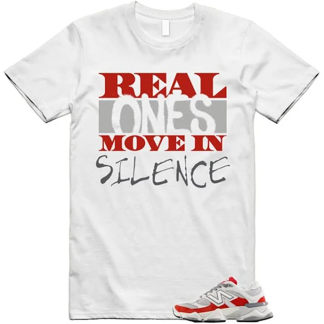 top 9060 White Red Grey T Shirt Match Etsy - Seller $26.24