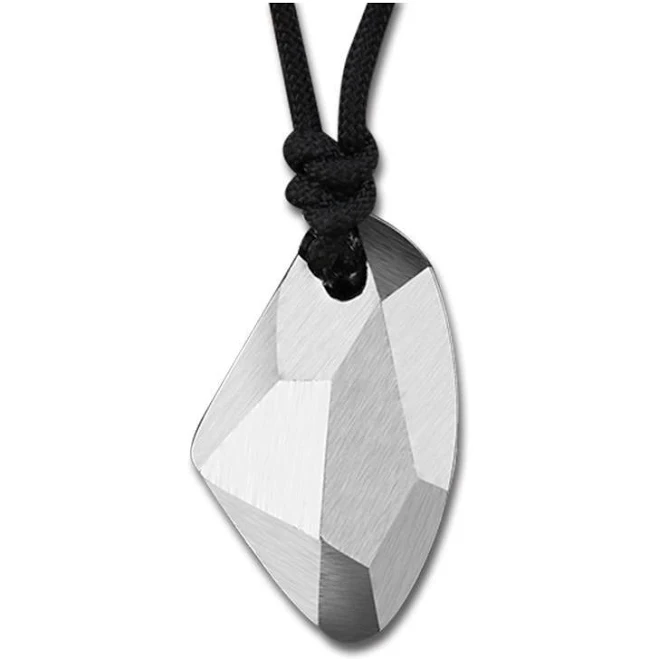 accessory 925 Sterling Silver Geometric Pendant Necklace Innovato Design $73.98