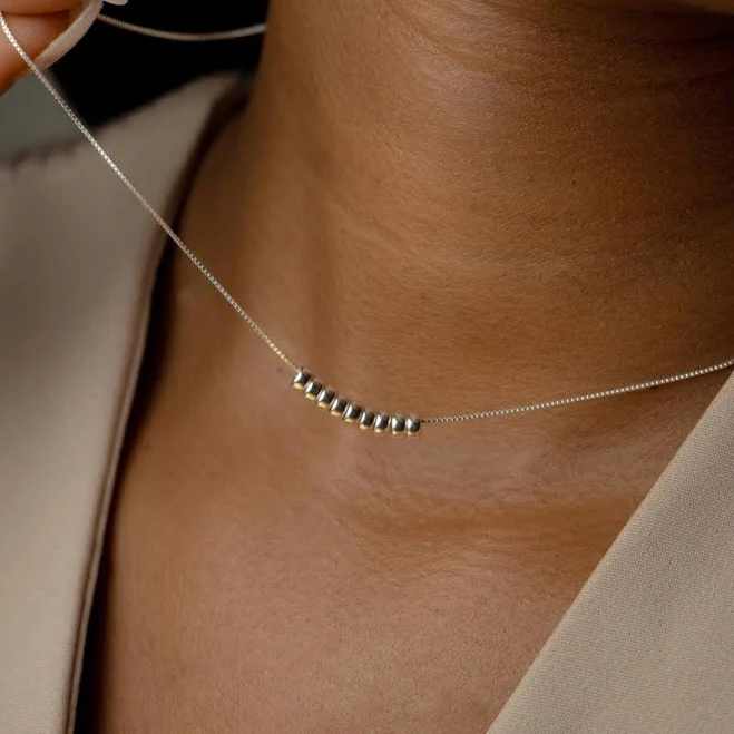 accessory 925 Sterling Silver Minimalist Pendant Necklace Etsy - Seller $98.87