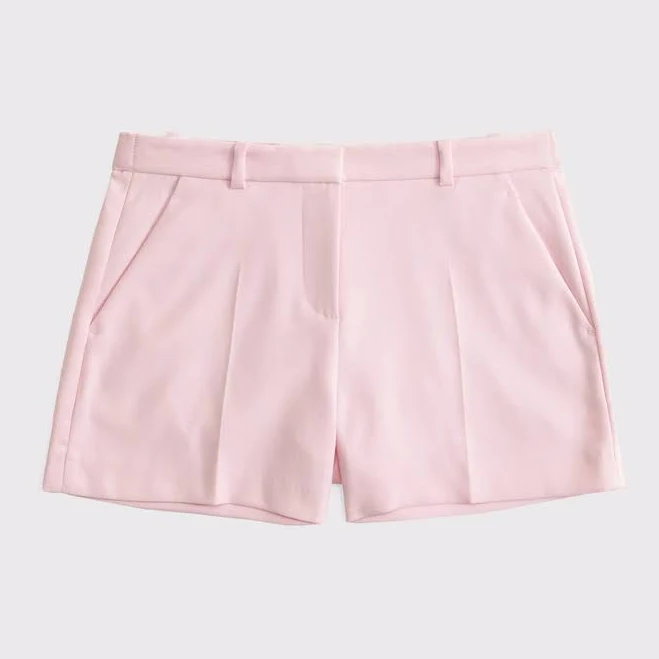 shorts Abercrombie & Fitch Women's Mid Rise Tailored Shorts Abercrombie & Fitch $48