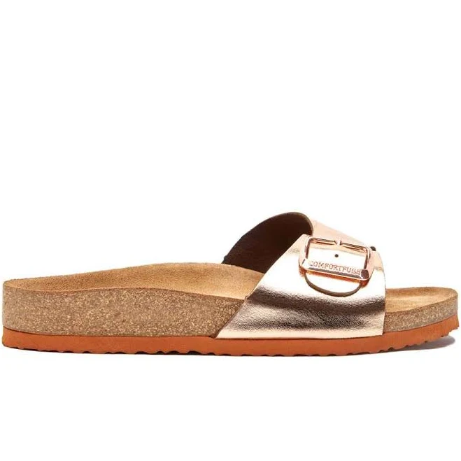 shoes Adal - Genuine Leather One Strap Sandals Comfortfusse $74.91