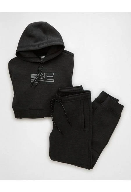 matching set AE Men's 24/7 Jogger + Hoodie Set American Eagle Outfitters $39.98