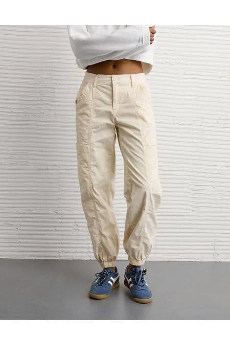 pants AE Women's Snappy Stretch High-Waisted Baggy Cargo Jogger American Eagle Outfitters $23.98