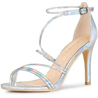 shoes Allegra K Women's Strappy Stiletto Ankle Strap Sandals Target $42.79