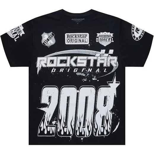 top Amos 2.0 Graphic T-Shirt Rockstar Original $12