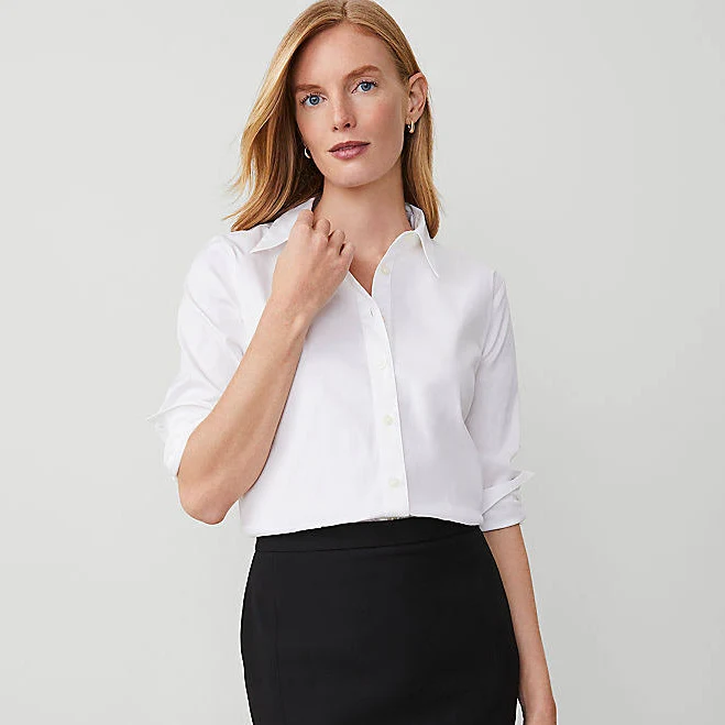 accessory Ann Taylor Women's Relaxed Perfect Shirt Ann Taylor $44.75