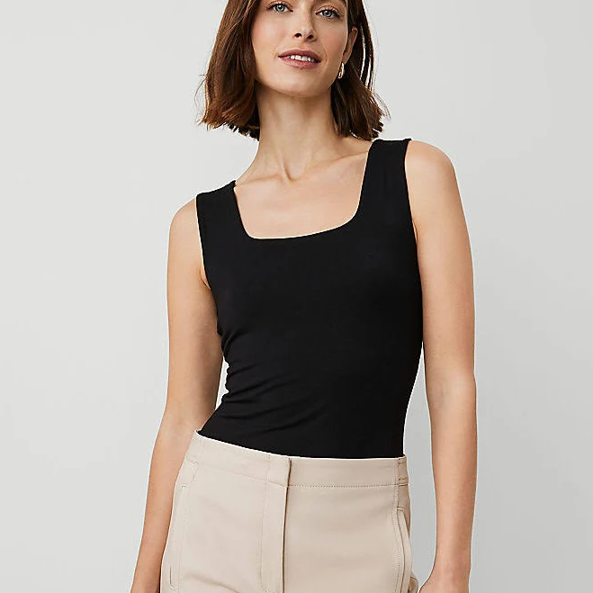 square neck top Ann Taylor Women's Square Neck Tank Top Ann Taylor $22.25
