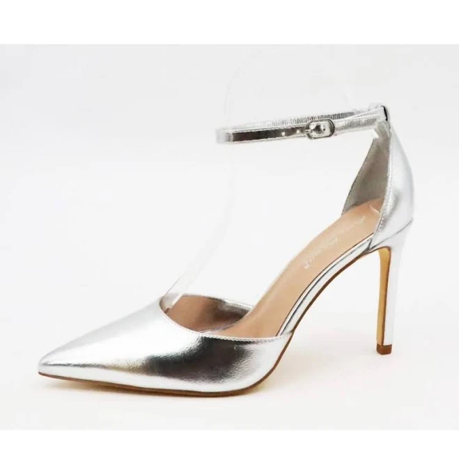 shoes Anne Michelle Women's Ankle Strap Pointy Toe Pump BeyondStyle $48