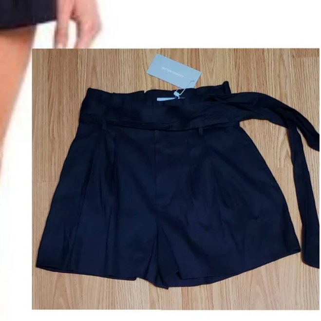shorts Antonio Melani Ellie Tie Paperbag Waist Pleated Shorts eBay - per8766_pqymmqbf $26.96