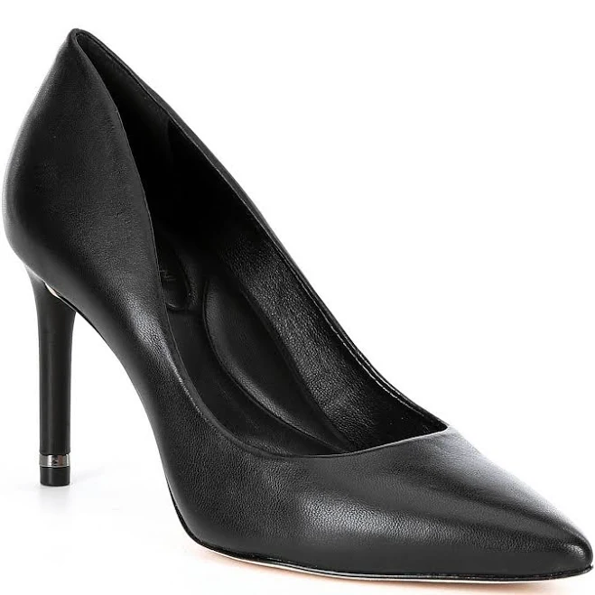 shoes Antonio Melani Kara Leather Pointed Toe Pumps Dillard's $119.99