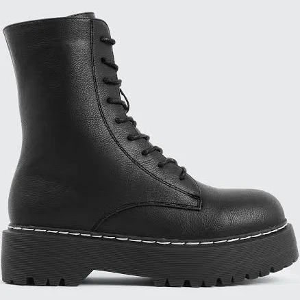shoes Ardene Women's Chunky Sole Combat Boots Ardene $27.45