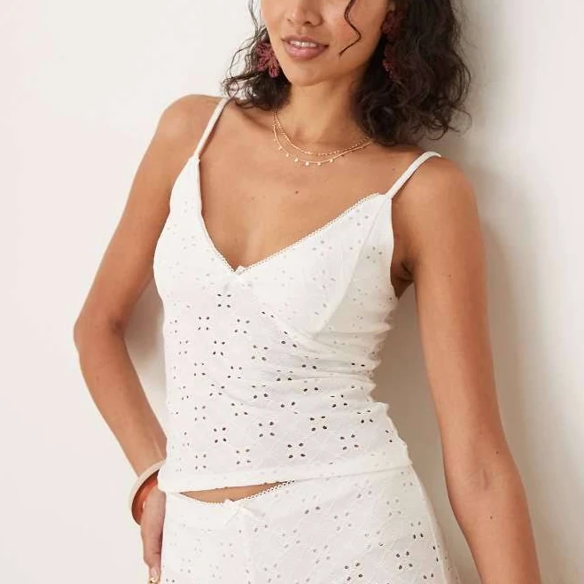 top ASOS Eyelet Cami Top ASOS $20.69