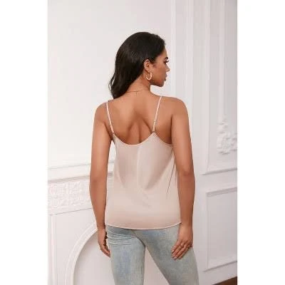 top Avidlove Women's Silk Satin V-Neck Camisole Tank Tops Target $19.09